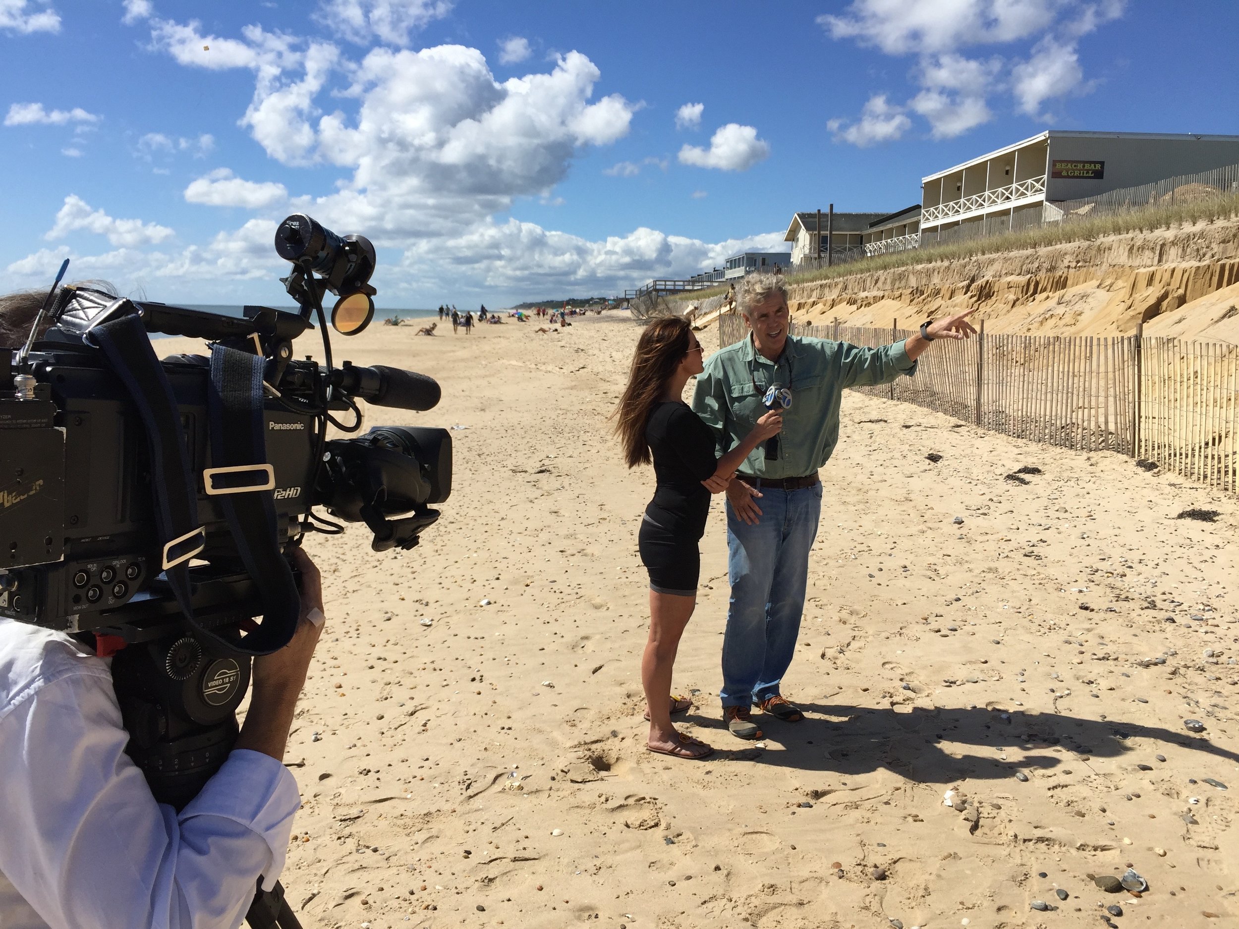 ABC News Interview: Montauk post Hermine
