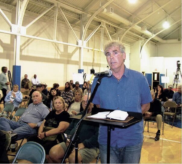 Addressing the Army Corps in Montauk